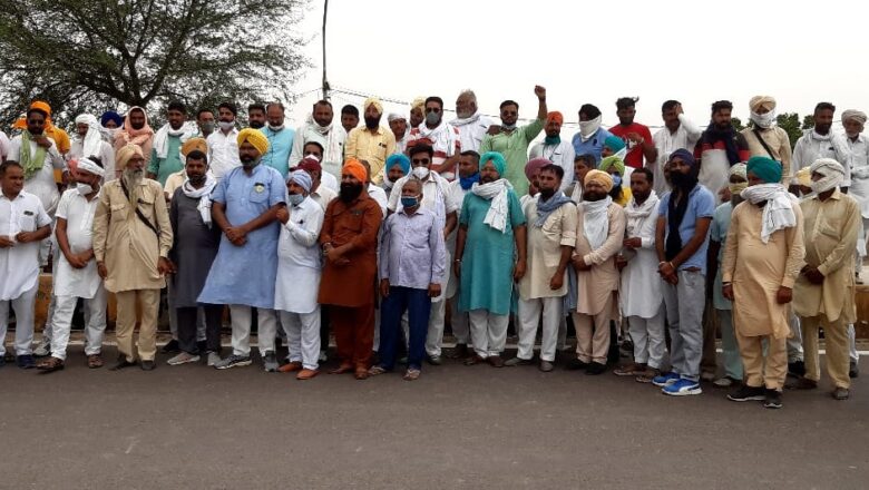 टोल नाकों पर रात-दिन धरना, कमरे भी तैयार
