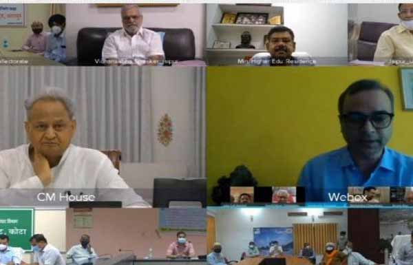 राजस्थान में जल्द खुल सकते हैं धार्मिक स्थल:CM ने दिए संकेत, बोले- बच्चों के वैक्सीनेशन की तैयारी अभी से करनी होगी, 80% टीकाकरण करने वाली पंचायतों को 50 लाख देंगे