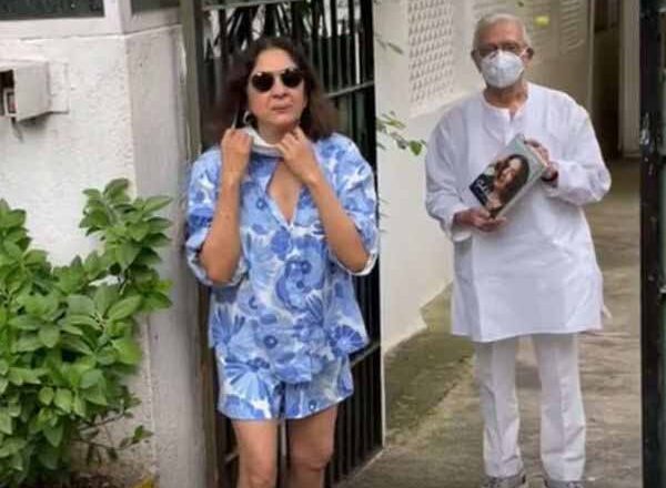नीना का ट्रोलर्स को जवाब:शॉर्ट्स पहनकर गुलजार से मिलने पर नीना गुप्ता को किया गया था ट्रोल, अब एक्ट्रेस बोलीं-मुझे इन 2-4 लोगों से फर्क नहीं पड़ता
