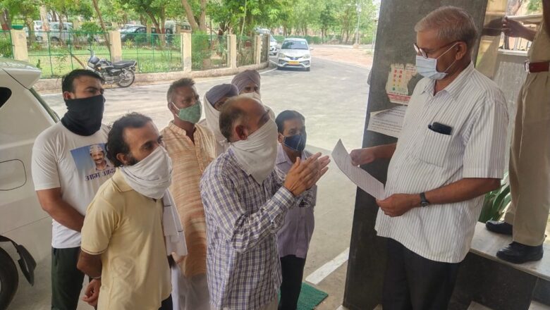 टिब्बी को मिले नगर पालिका का दर्जा : आप