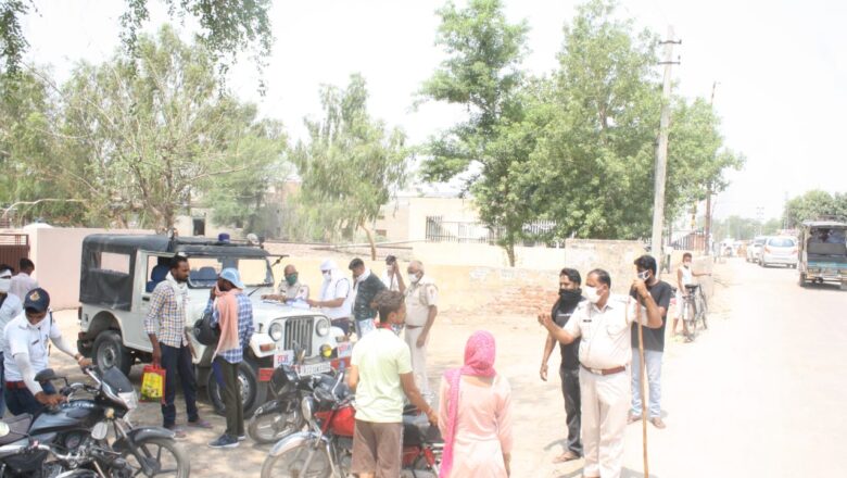 हेलमेट लगाने से पसीना आता है साब इसलिए हेलमेट नहीं पहना