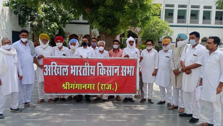 आईजीएनपी और गंगनहर में सिंचाई के लिए किसानों को पानी दे सरकार