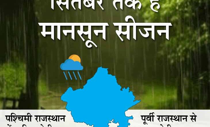 राजस्थान में मानसून रूठा:जयपुर समेत 29 जिलों में सामान्य से कम बारिश, सबसे गर्म रहे श्रीगंगानगर में मात्र 61 MM गिरा पानी; पिछले साल से कम हुई बोवनी
