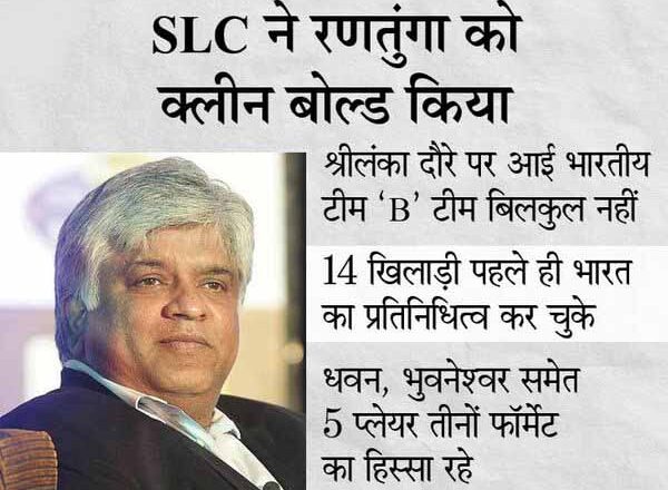 श्रीलंकन क्रिकेट बोर्ड ने रणतुंगा को दिया करारा जवाब, कहा- भारतीय टीम बेहद मजबूत, कम आंकने की भूल न करें