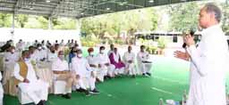 फेरबदल से पहले मेनिफेस्टो पर काम का ऑडिट:छत्तीसगढ़ के गृहमंत्री कर रहे राजस्थान के मंत्रियों और घोषणापत्र के काम का रिव्यू, रिपोर्ट सोनिया गांधी को देंगे