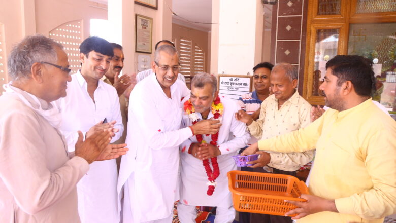 इन्द्र हिसारिया गोशाला समिति के बने पुन: अध्यक्ष