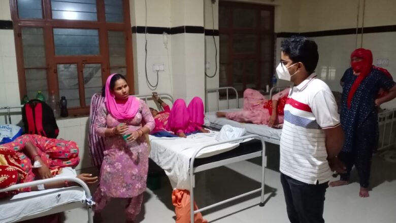 कलक्टर का औचक निरीक्षण
