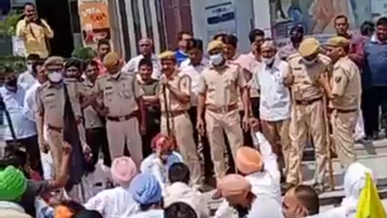 किसानों के विरोध जताने पर रिलायंस मॉल को खोलने प्रयास विफल,आज दोनों पक्षों की बैठक