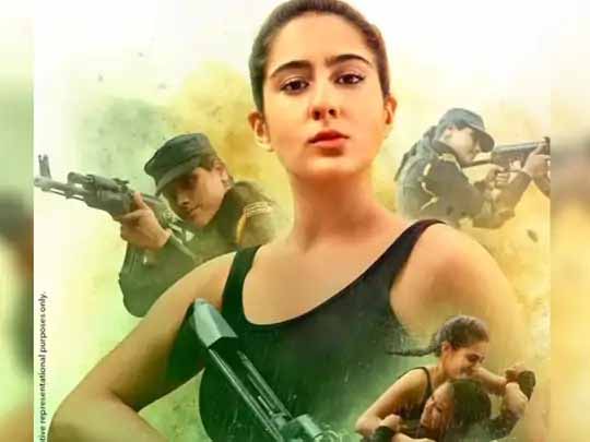 पोस्टर रिलीज:फ्रंटलाइन मिशन में वीरांगना बनीं सारा अली खान का पहला लुक हुआ जारी, 13 अगस्त को होगा शो का प्रीमियर