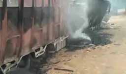 फिर हिंसा में सुलगा असम:7 ट्रकों में आगजनी, 5 ड्राइवर जिंदा जल गए; पुलिस को उग्रवादी गुट DNLA पर शक