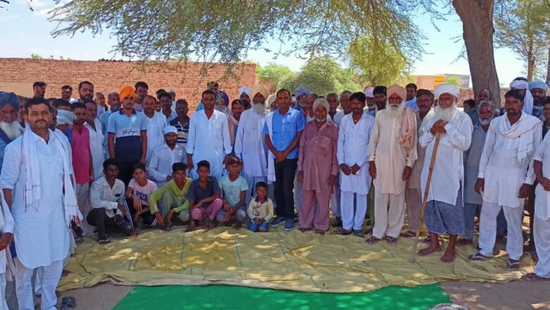 आईजीएनपी में हिस्से के अनुसार पानी के लिए किसान आरपार का संघर्ष करेंगे: श्योपत
