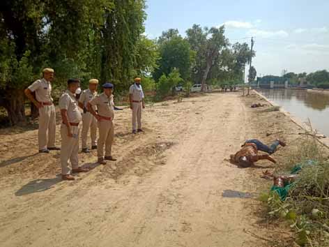 गंगा कैनाल में महिला-पुरुष और बालक के आपस में बंधे हुए शव मिले, पंजाब निवासी होने की आशंका