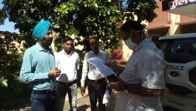 मीडिया कर्मी से बदसलूकी करने वाले पुलिसकर्मी पर 24 घंटे में कार्रवाई का आश्वासन