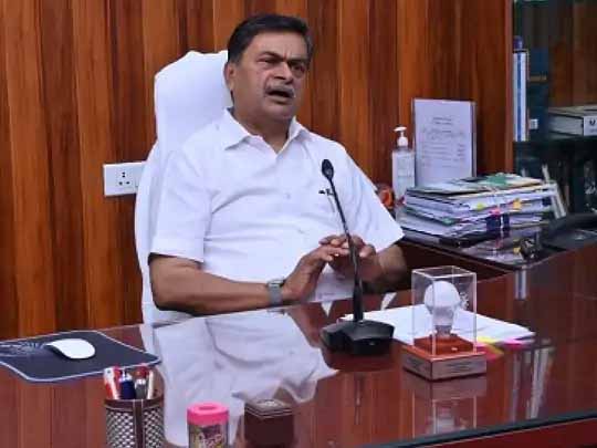 केंद्रीय मंत्री आरके सिंह ने थर्मल पावर प्लांट्स का लिया जायजा, ताकि कोयले की किल्लत से बिजली गुल ना हो जाए