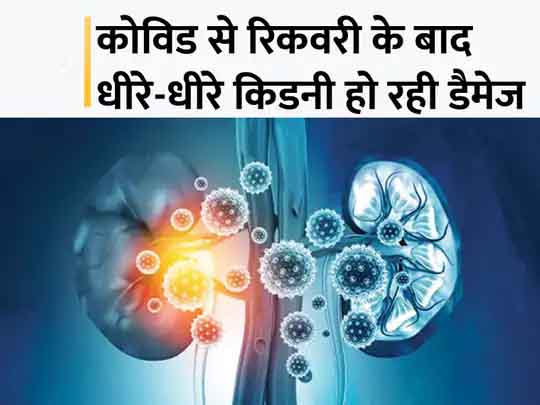 लॉन्ग कोविड का एक खतरा यह भी:आईसीयू में भर्ती हुए कोविड के मरीजों में किडनी फेल होने का खतरा अधिक, 90% मरीज समझ नहीं पाते वे बीमारी से जूझ रहे या नहीं