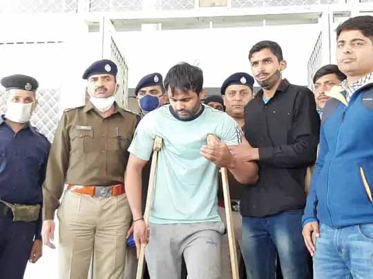 गैंगस्टर पपला गुर्जर ने की 7 दिन की भूख हड़ताल:अजमेर के अलावा देश की किसी भी दूसरी जेल में शिफ्ट करने की मांग, एनकाउंटर का भी सता&nbsp;रहा डर