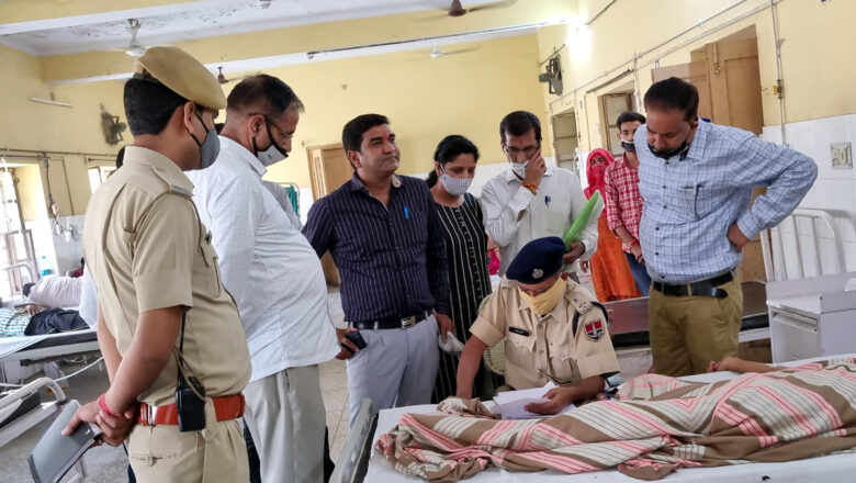 सीडब्ल्यूसी टीम व एएसपी पहुंचे अस्पताल, पीड़ित बालक के लिए बयान