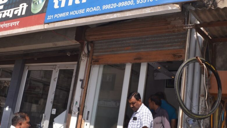 पुलिस कंट्रोल रूम के नजदीक सेतिया ज्वैलर्स में हुई बड़ी चोरी
