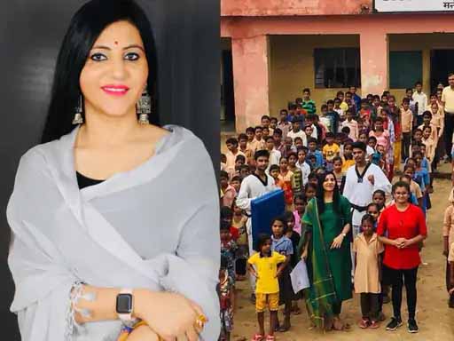 जहां शौच जाते थे लोग, खड़ा किया मॉडल स्कूल
