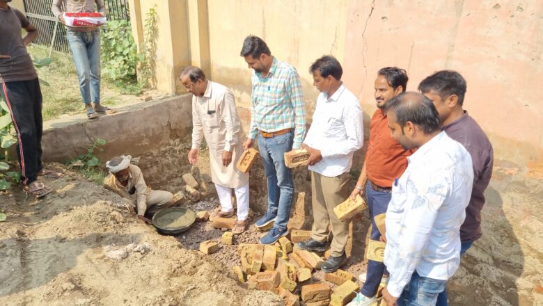 सिविल लाइन में नाला निर्माण कार्य शुरू