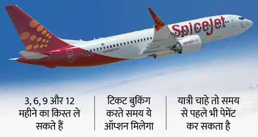 स्पाइसजेट से बुक कीजिए टिकट