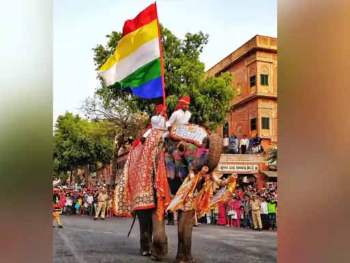मिर्जा राजा मानसिंह ने काबुल में खूंखार कबीलों को हराकर हासिल किए पांच रंग के झंडे
