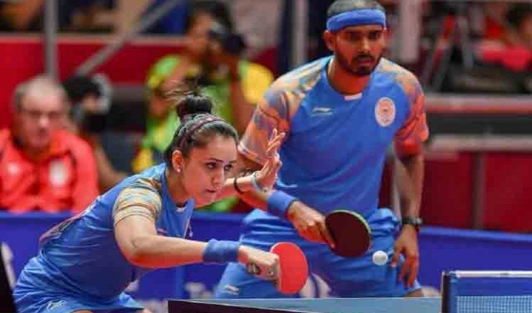 साथियान विश्व टेबल टेनिस के दूसरे दौर में मनिका और शरत हारे