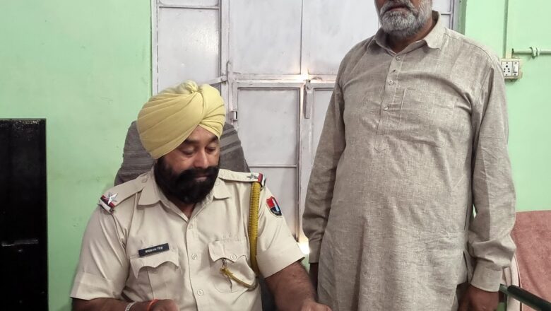 ठगी मामले में ऋणी किसान को किया गिरफ्तार