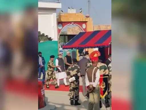 तनोट माता मंदिर पहुंचे अमित शाह