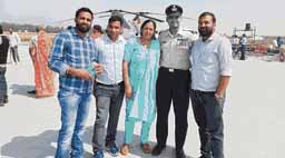 वाघा बॉर्डर पर खडे़ होकर कहा था- सीमाओं की रक्षा करने में गर्व होता है