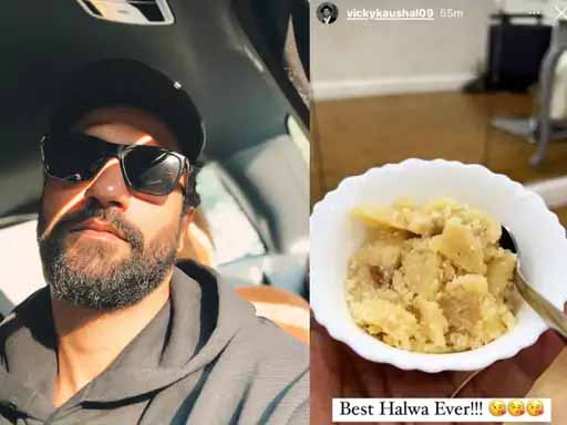 कटरीना के हाथों का बना बेस्ट हलवा खाने के बाद अब काम पर वापस लौटे विक्की कौशल