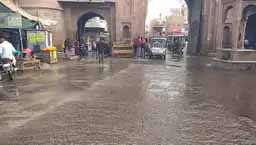 कोटगेट पर पानी का सैलाब