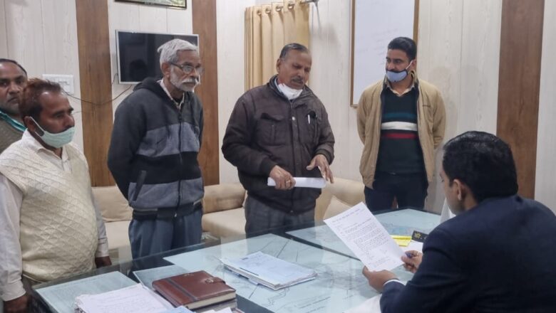 स्पिनिंग मिल शुरू करने की मांग