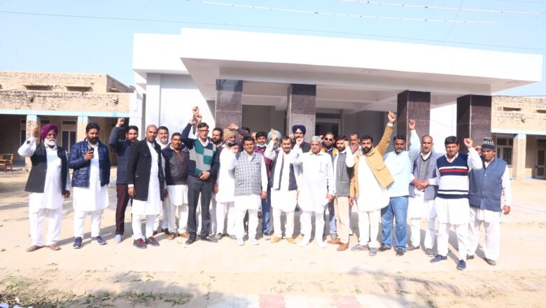 चना-सरसों की फसल के लिए मांगा सिंचाई पानी