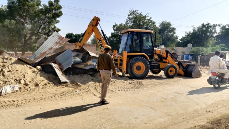 कब्जों पर चला प्रशासन का पीला पंजा