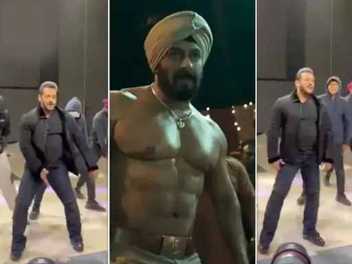 भाईजान हुए ट्रोलिंग का शिकार:तोंद में वीडियो सामने आने पर बुरी तरह ट्रोल हुए सलमान खान