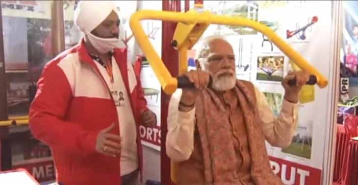 UP में असली ‘खेल’ को मिला बढ़ावा:मेरठ में बोले PM मोदी- पिछली सरकार में अपराधी खेल खेलते थे