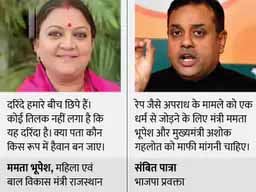 संबित पात्रा का प्रियंका गांधी पर निशाना, बोले- यूपी में लड़की लड़ सकती है, राजस्थान में लड़ना मना है
