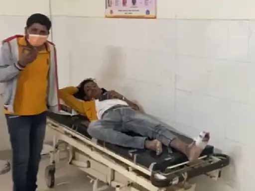 मौत बनकर दौड़ा कंटेनर और जीत गई जिंदगी