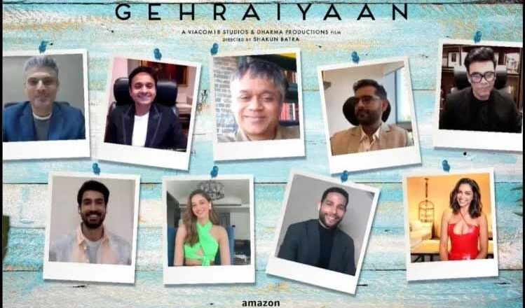 करण जौहर ने सुनाई ‘गहराइयां’ की कहानी, दीपिका की दमक के साथ हुआ ट्रेलर लॉन्च