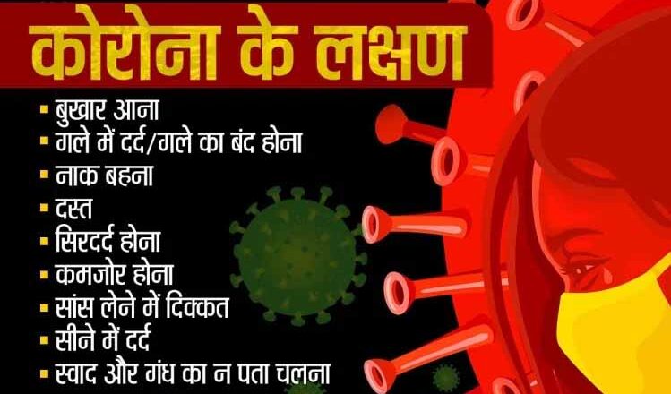 कोरोना के सभी लक्षणों की पूरी लिस्ट यहां, इन तीन लक्षण पर तुरंत लें मेडिकल सेवा