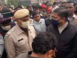 बजरी माफिया ने ट्रैक्टर ट्रॉली से किसान को कुचला, मौत