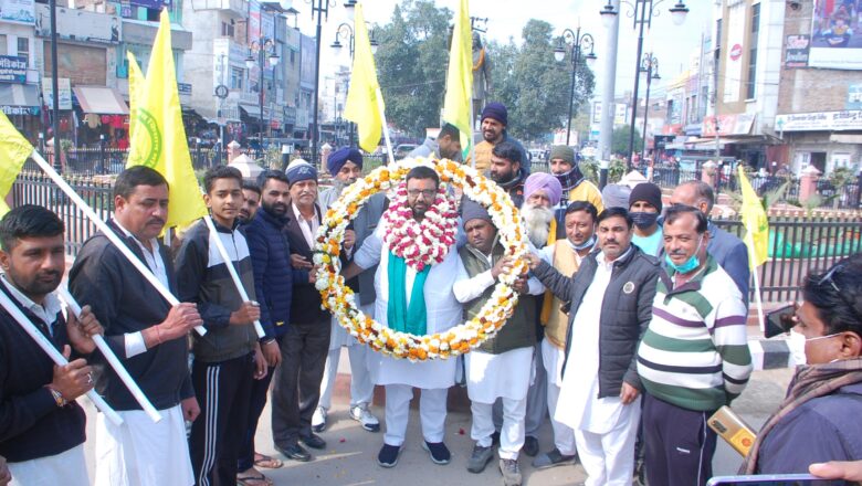 अभी समाप्त नहीं स्थगित हुआ है किसान आंदोलन : राठौड़