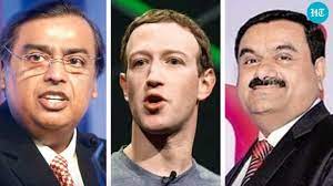 अडानी-अंबानी अब मार्क जुकरबर्ग से भी हुए अमीर, देखें कौन है भारत का अरबपति नंबर वन