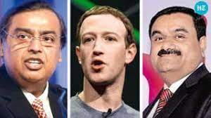 मुकेश अंबानी ने वापस लिया गौतम अडानी से एशिया के सबसे बड़े अमीर का ताज, 14वें स्थान पर फिसले मार्क जुकरबर्ग
