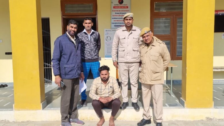 हनुमानगढ़ यूथ विंग उपाध्यक्ष लिखी कार में चिट्टा की तस्करी