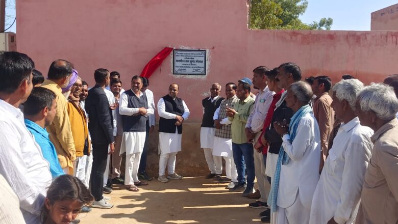 पालिकाध्यक्ष ने किया लाखों के कार्यों का लोकार्पण