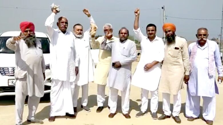 विधानसभा का घेराव करने जयपुर रवाना हुए सरपंच