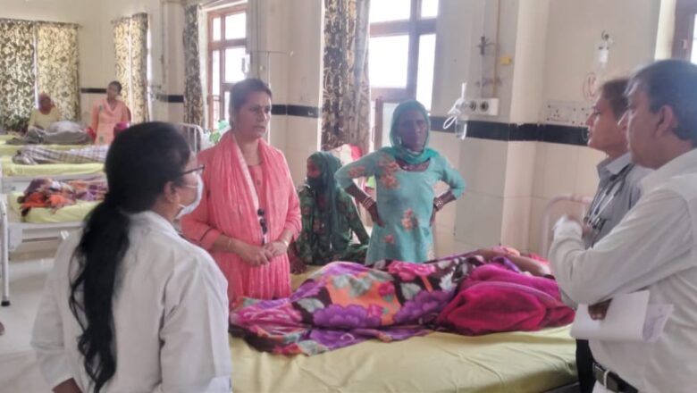 एडीजे ने जांची प्रसूति गृह व सखी सेंटर की व्यवस्थाएं
