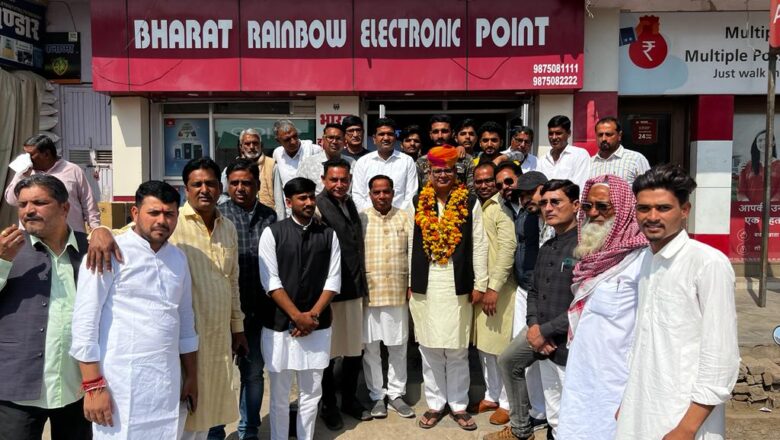 भारत इलेक्ट्रानिक्स पर धारणिया का स्वागत